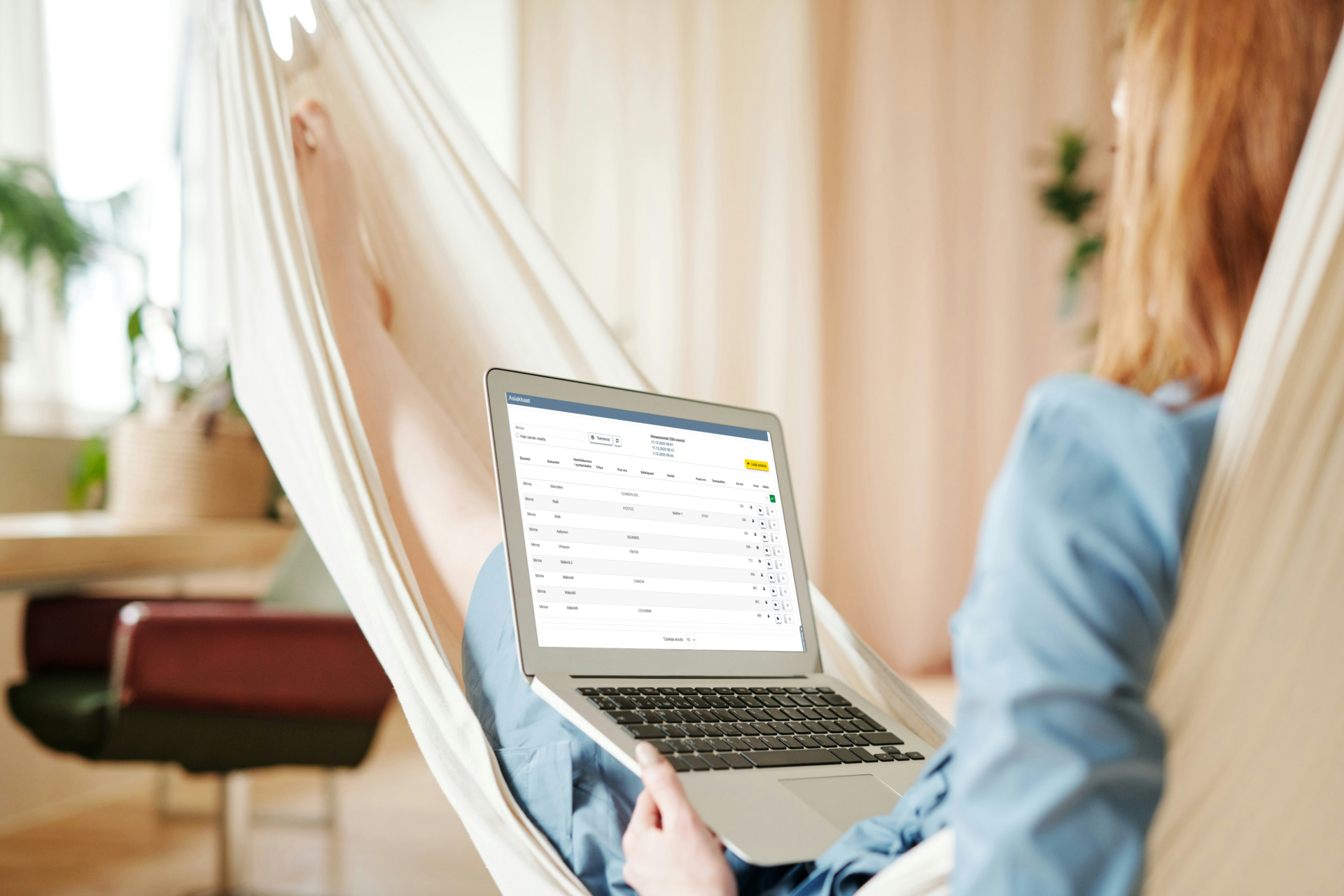 asiakaskortisto ajas touch